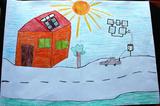 Casa e carro solar | Francisco Silva - 7 anos (Externato Adventista do Funchal, Funchal)