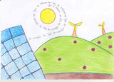 A energia do sol | Mariana Pires Fortuna - 10 anos (Agrup. de Escolas Cidade de Castelo Branco, Castelo Branco)